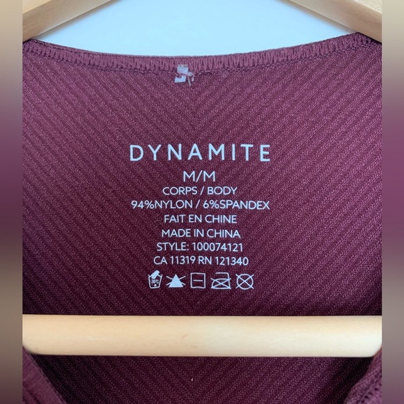 Dynamite Bodysuit size medium - Picture 2 of 4
